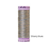 Silvery blues silk thread for sewing machines 100 metres - Mettler