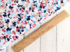 White speckled cotton Lawn fabric - Flourish by Dashwood Studio