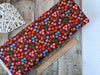 Fabric Acorns and berries on burgundy cotton fabric - 'Hello Velo' by Dashwood Studio