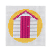 Needlecraft Kits Beach Hut Mini Cross Stitch Kit - Stitchfinity