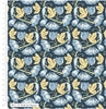 Fabric Birds in ornamental fruit tree on light blue  100% cotton fabric - Voysey Birds in Nature