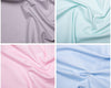 Fabric Cotton poplin fabric plain pastel colours