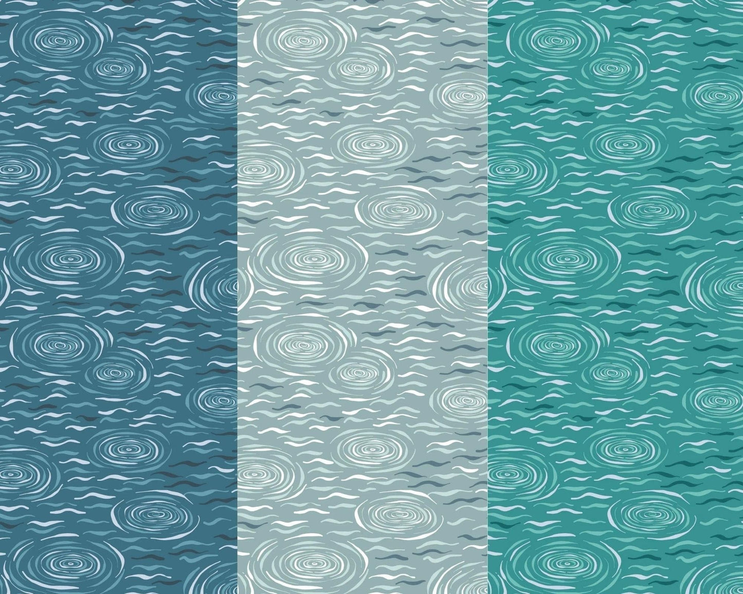 Fabric Dragonflies on cream fabric - On the Lake - Lewis & Irene