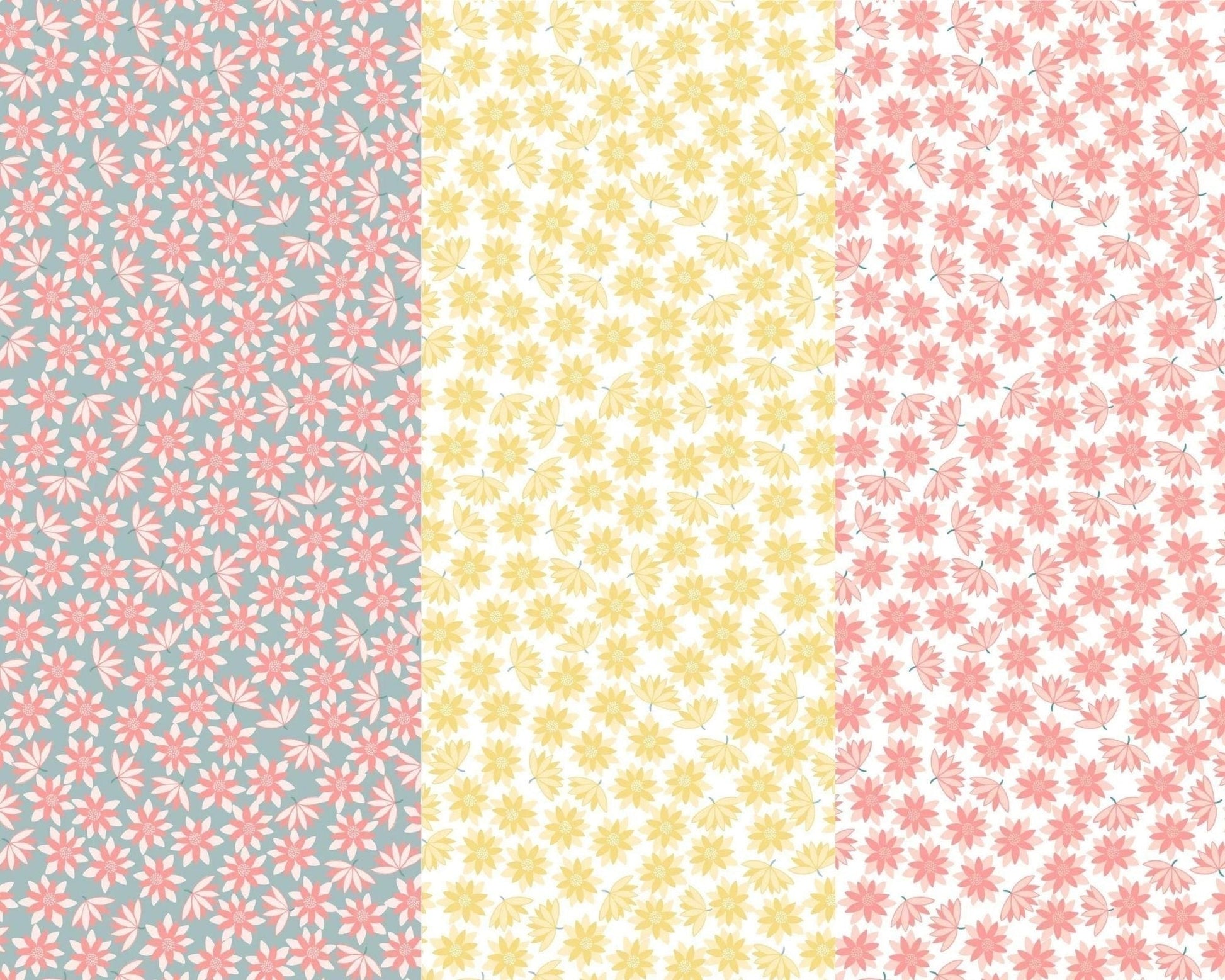 Fabric Dragonflies on pink fabric - On the Lake - Lewis & Irene