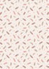 Fabric Feathers and stars on cream cotton fabric - Enchanted by Lewis & Irene