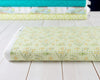 Fabric Fish in the pond on pale green cotton fabric - Craft Cotton Co