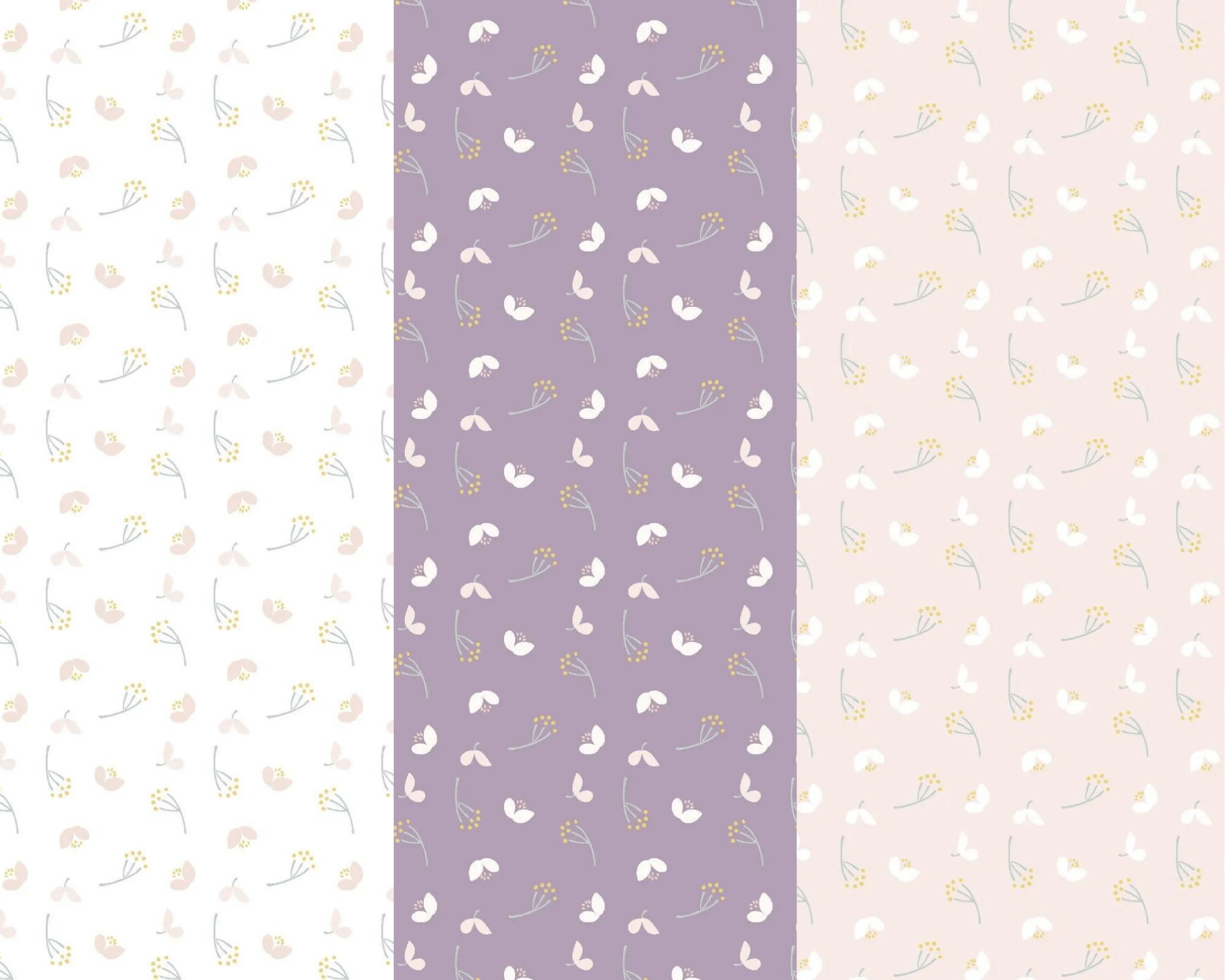 Fabric Floral Butterflies on duck egg blue cotton fabric - Lewis & Irene