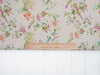 Fabric Floral Cotton Rich Linen Look light upholstery fabric