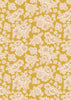 Fabric Flowers on cream cotton fabric - Hannah's Flowers by Lewis & Irene