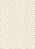 Fabric Gingerbread stars on red cotton fabric - Gingerbread Season by Lewis & Irene