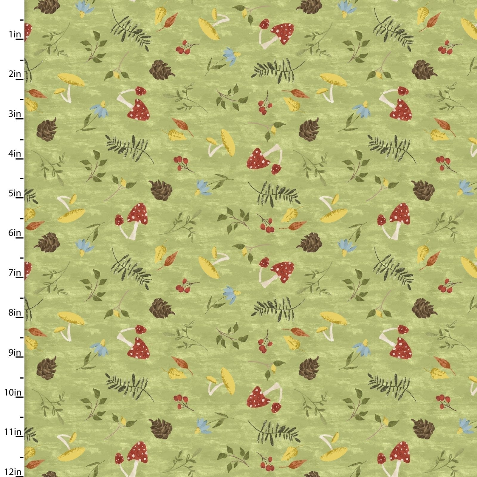 Fabric Gnome signposts on blue cotton - You light my way gnome - 3 Wishes