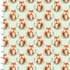 Fabric Green forest trees on green 100% cotton fabric - 'Forest Friends' 3 Wishes