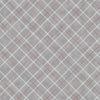 Fabric Grey and Red plaid tartan checked cotton quilting fabric - Holiday Lane by Henry Glass