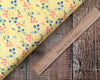 Fabric HALF METRE-Yellow floral flower 100% cotton fabric - Grow where you are planted - Fabric Editions