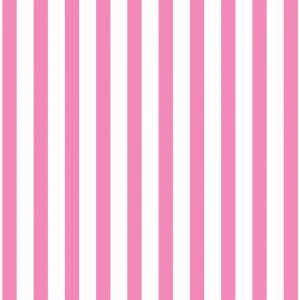 Candy stripe pink and white quilting cotton fabric by Dashwood Studio