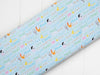 Load image into Gallery viewer, Moo queue farm animals cotton fabric - &#39;Playful Farm&#39; Fabric Editions