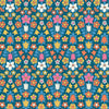 Fabric Liberty 'Hampstead Meadow' Blue Flower Show Midsummer cotton fabric