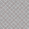 Grey and Red plaid tartan checked cotton quilting fabric - Holiday Lane by Henry Glass