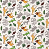 Life like safari animals, such as zebras and rhinos on a white 100% wide cotton fabric 
