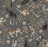 Terrazzo stone pale brown 100% cotton fabric - Fabric Editions