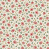 Wild flowers on green cotton fabric - Market Garden - Henry Glass