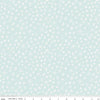 Snowflakes on mint flannel fabric - Nice Ice Baby - Riley Blake