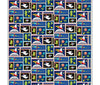 Spaceman outerspace block cotton fabric - Blast Off by Henry Glass