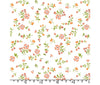 Load image into Gallery viewer, Delicate, tiny rose pink coloured flowers on white cotton fabric - Pieces of Time by Studio E