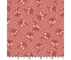 Load image into Gallery viewer, Pink Flowers on White cotton fabric - Pieces of Time - EQP