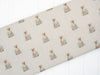 Fabric Labrador dog cotton rich linen look fabric