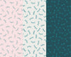 Fabric Lake Ripples on light blue cotton fabric - On the Lake by Lewis & Irene