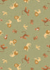 Fabric Leopards and cheetahs on pink cotton fabric - Small Things - Lewis & Irene