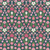 Fabric Liberty 'Hampstead Meadow' Pink Flower Show Midsummer cotton fabric