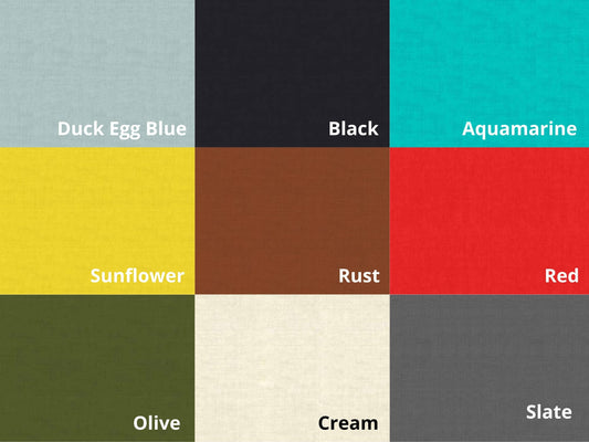 Fabric Linen texture plain cotton fabric  - Makower