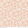 Fabric Maple Leaves on pink cotton fabric - Maple - Riley Blake