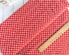 Fabric Nautical net on red cotton fabric - 'At The Helm' by Wilmington