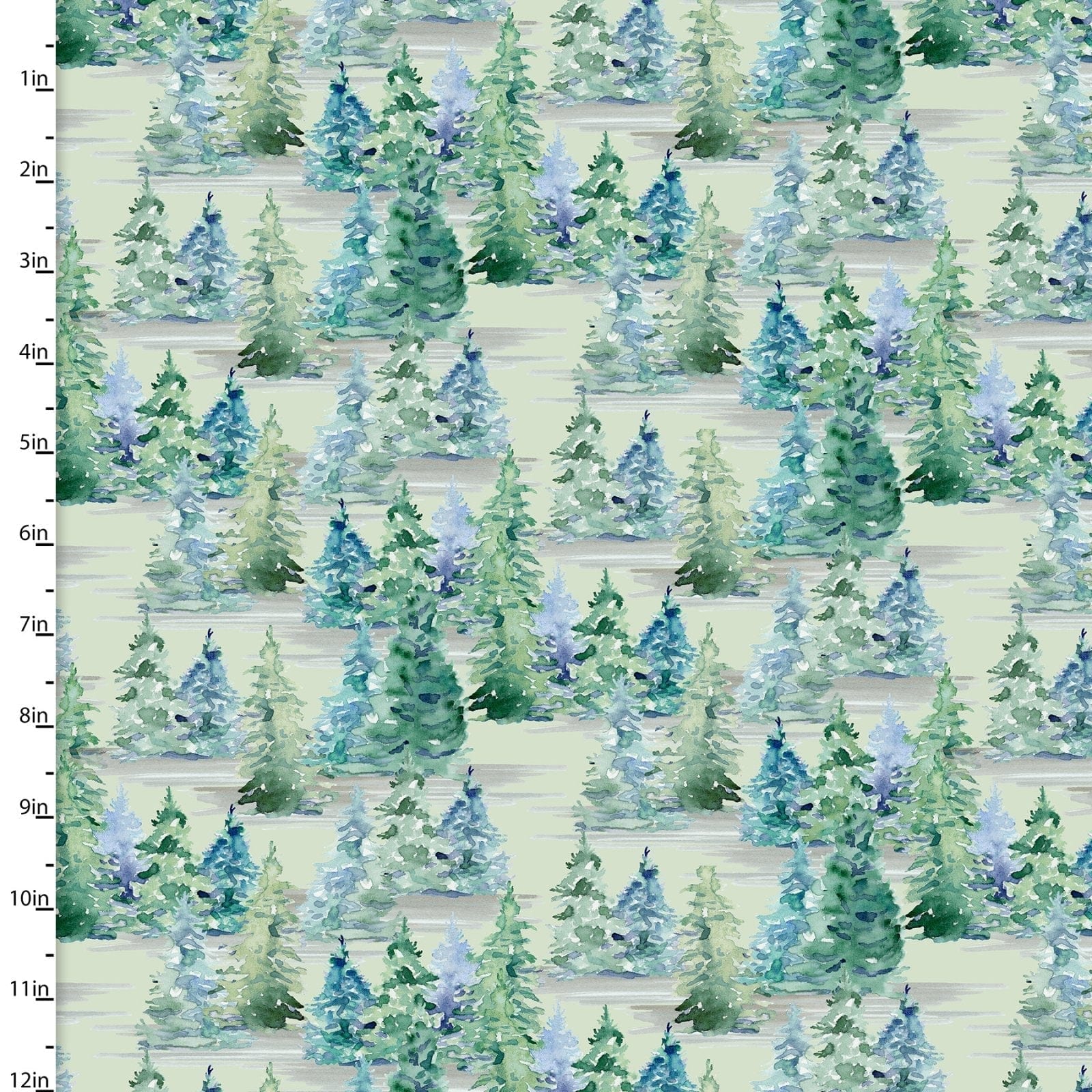 Fabric Navy checked plaid 100% cotton fabric - 'Forest Friends' 3 Wishes