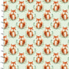 Fabric Navy checked plaid 100% cotton fabric - 'Forest Friends' 3 Wishes