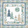 Fabric Navy checked plaid 100% cotton fabric - 'Forest Friends' 3 Wishes