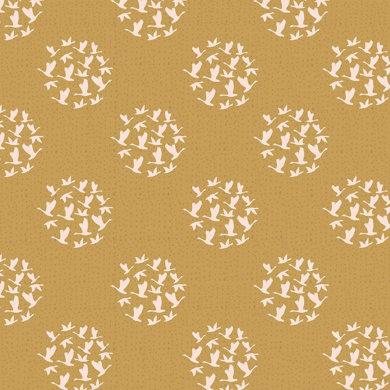 Fabric Peach floral cotton fabric - 'New Beginnings' by Dashwood Studio