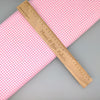 fabric Pink and white gingham cotton fabric - Susy Bees