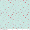 fabric Pink floral cotton fabric - Pixie Noel 2 - Riley Blake