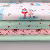 fabric Pink floral cotton fabric - Pixie Noel 2 - Riley Blake