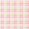 Fabric Pink Houndstooth Brushed Cotton fabric - Cozy Cotton - Robert Kaufman