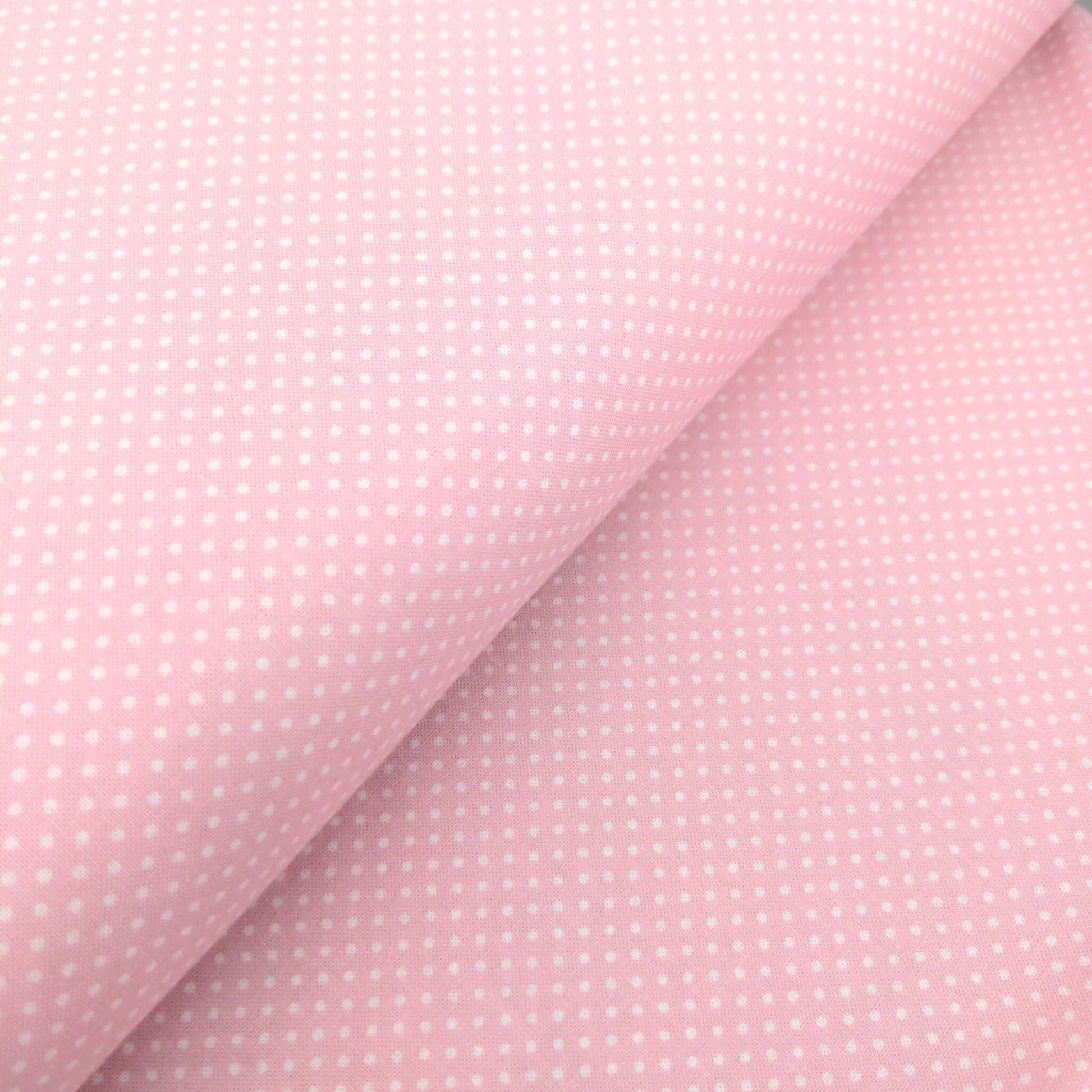 fabric Pink polka dot fabric - Tea for Two - Northcott