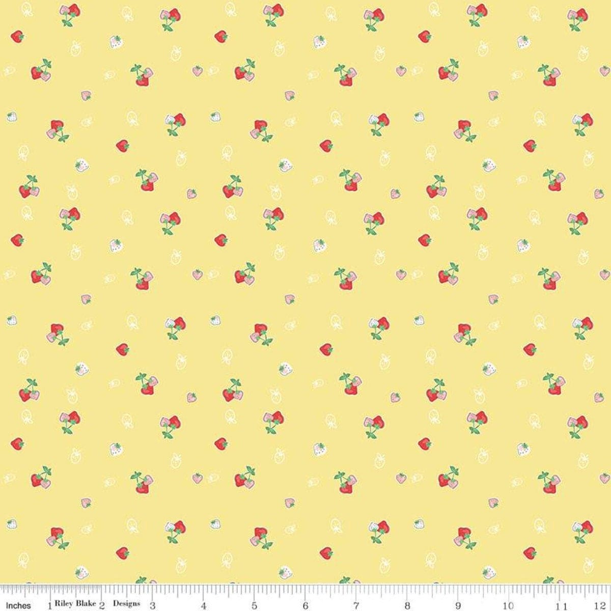 Fabric Pink pretty pastel quilt fair cotton fabric - 'Quilt Fair' Riley Blake