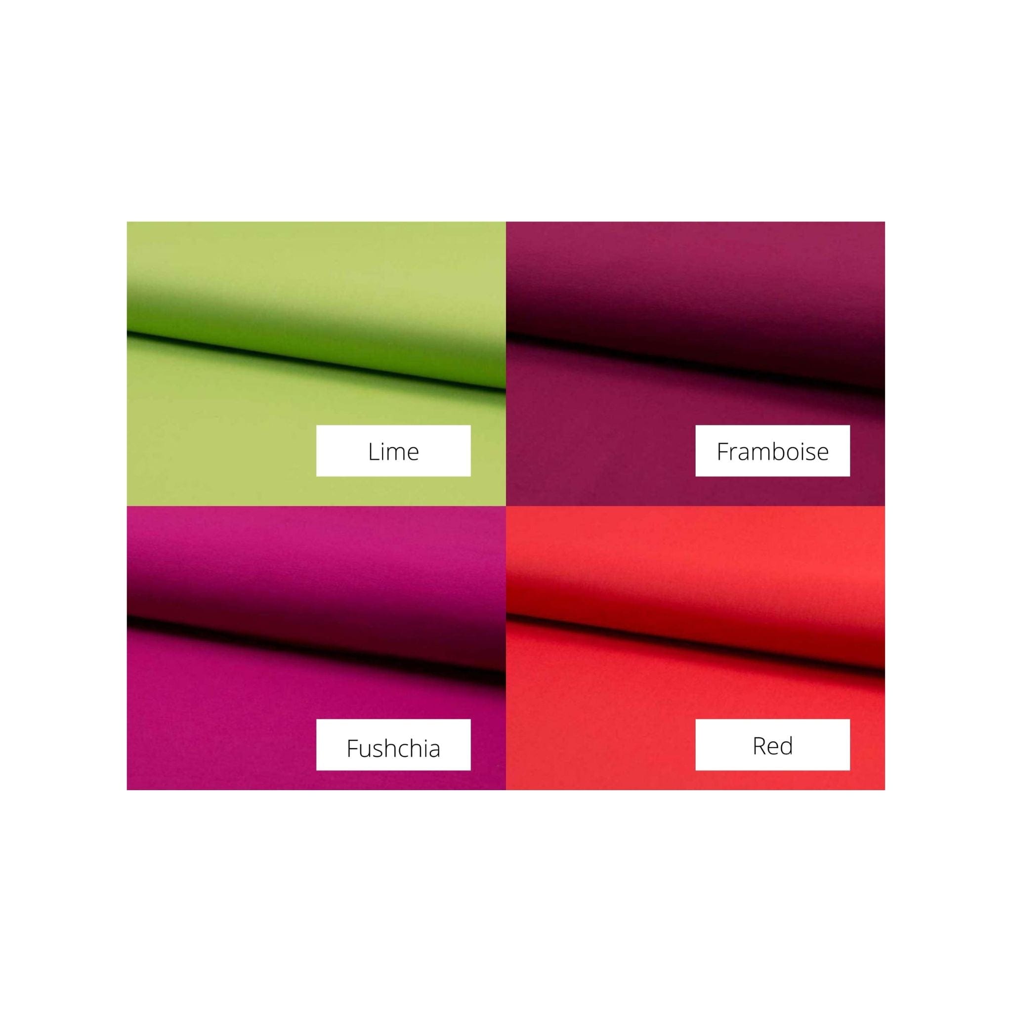 Fabric Plain organic wide cotton fabric - 25 colours