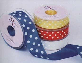 ribbon Polka Dot Ribbon - 10mm