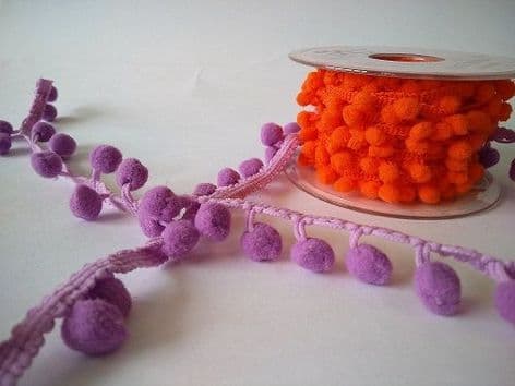 Pom Pom Pom pom trim - Super Ribbons - 5mm