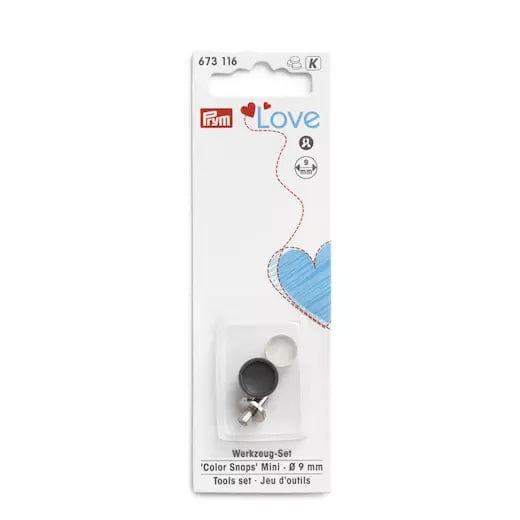 buttons and snaps Prym Love colour snaps mini 9mm tools set